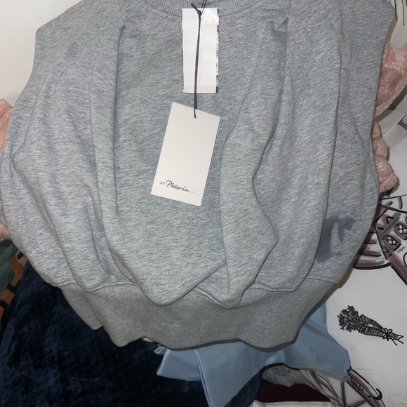 3.1 Phillip Lim Heather Gray Top